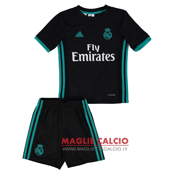 nuova seconda maglietta real madrid bambino 2017-2018